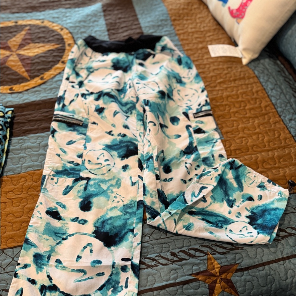 Zumba Fitness Black and Teal Activewear